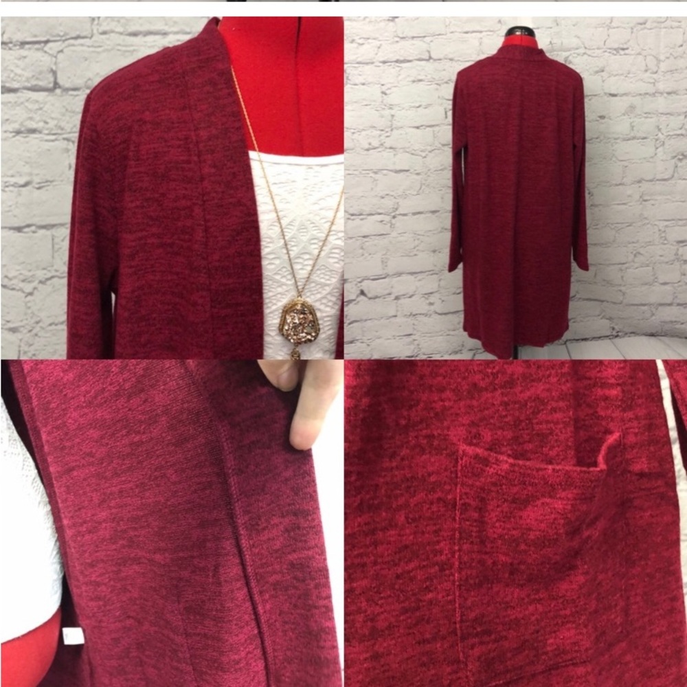 Red Cardigan - Picture 4 of 4